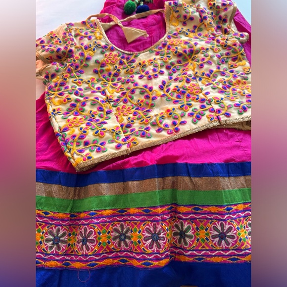 Punjabi style skirt and top - Picture 2 of 3